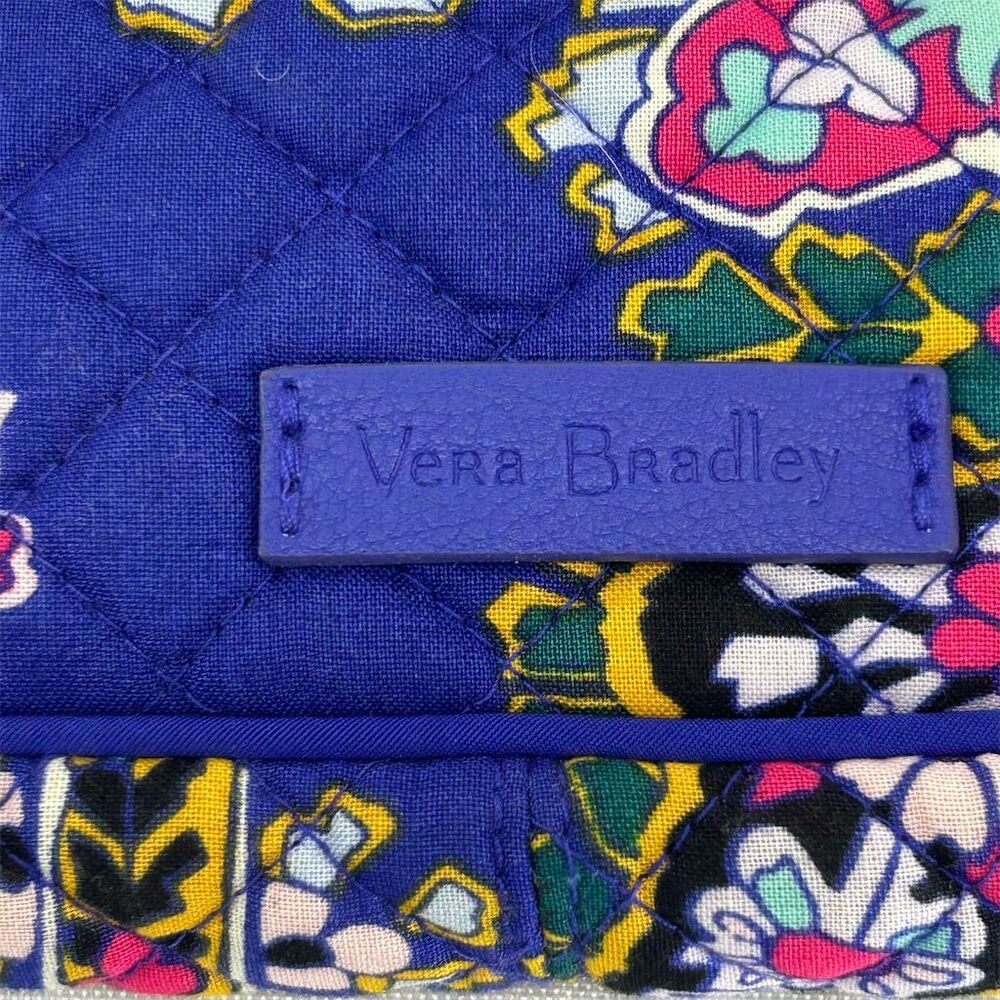Vera Bradley Women's RFID Crossbody Bag Romantic Paisley Multicolor EUC - Picture 2 of 10